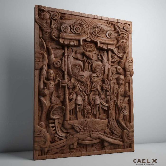 نموذج ثلاثي الأبعاد لآلة CNC 3D Art 